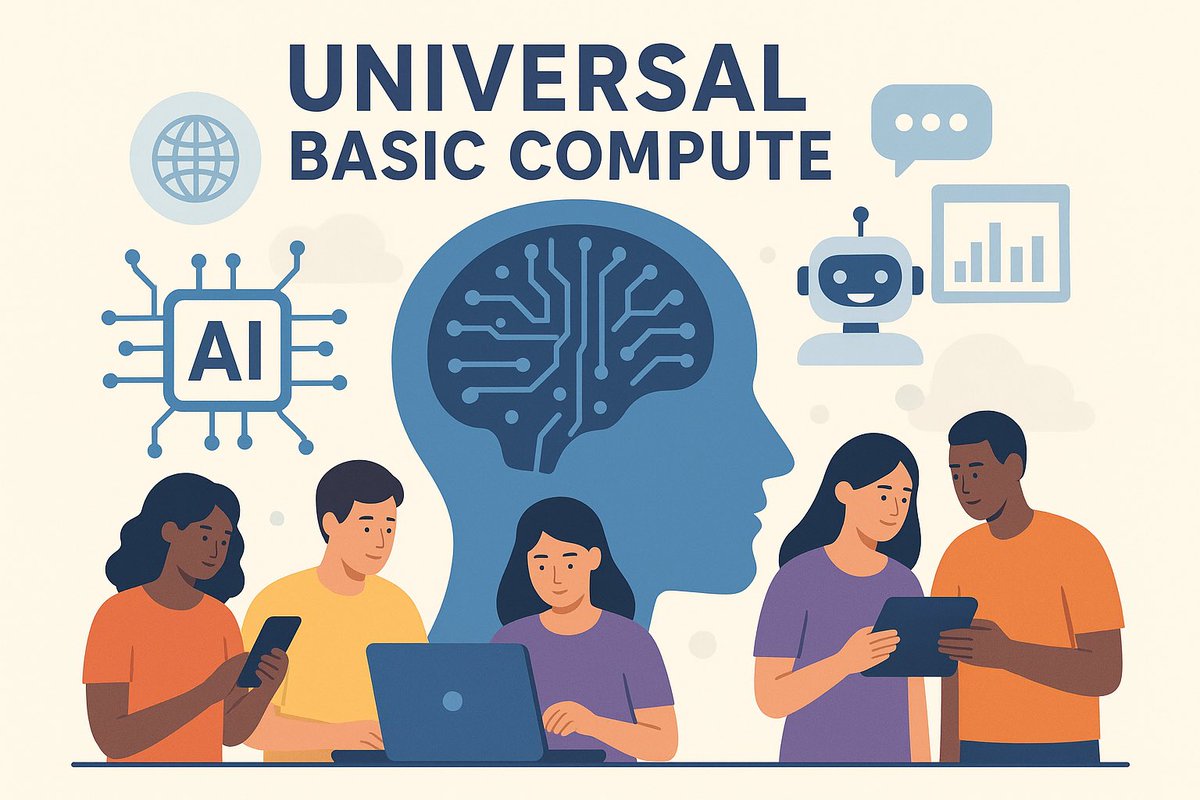 I just heard the term, “Universal Basic Compute” or “UBC” on Peter Diamandis’ Moonshots podcast. This is an analog to the “Universal Basic Income” or “UBI” idea. In this scenario, every citizen is supplied with a basic level of computing so that everyone is empowered with AI and