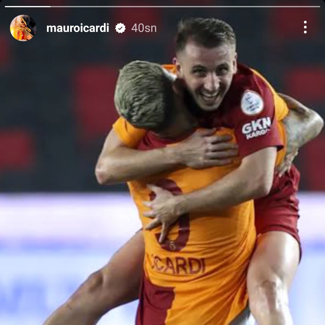 Mauro Icardi'nin paylaşımı 😂