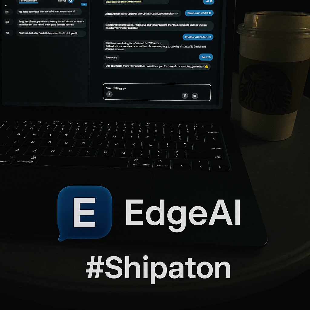 It’s Shipaton Nights! 
Night #27 building EdgeAI for #Shipaton by <a href="/RevenueCat/">RevenueCat</a> .

Figuring out Google ADK (Agent Development Kit) for a smooth multi-agent iOS app integrating top LLMs.

Testing the chatting feature with AI agents to be Ready to launch in Sep 2025. 🚀