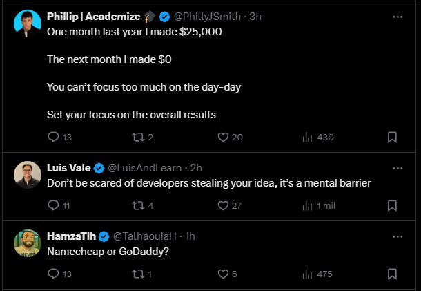 This community used to be good, but now it's become so annoying with NPCs pulled from LinkedIn tweeting about stupid questions or whether they prefer A or B.

Dude, nobody cares. No, you didn't cook anything. All with the same generic photo generated with ChatGPT.

Why?