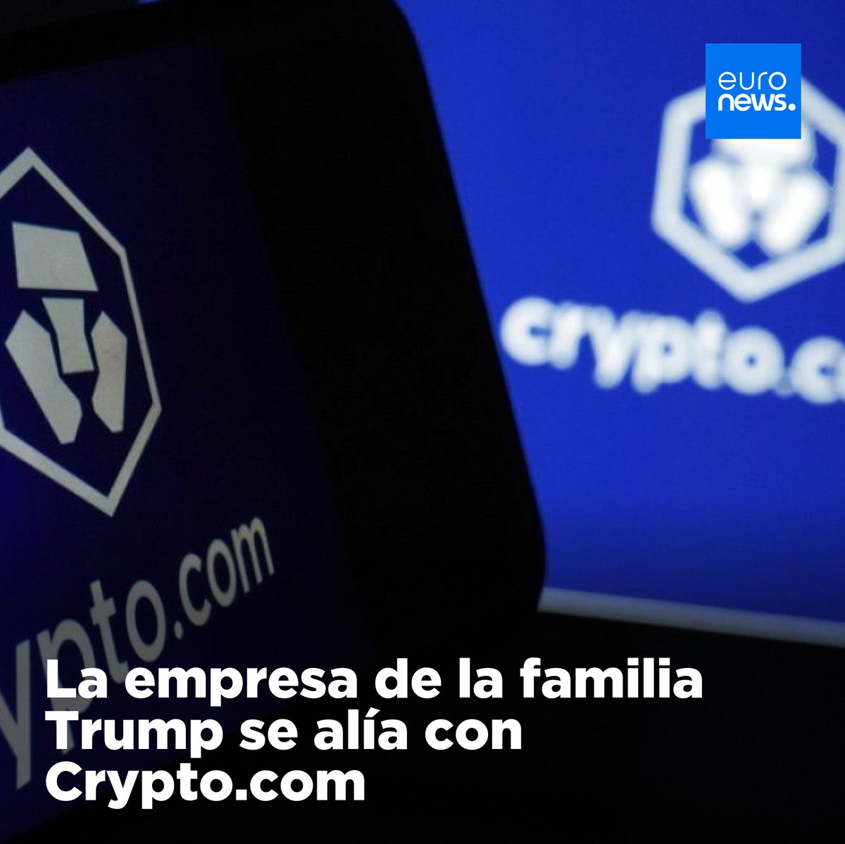 Trump Media anunció una nueva alianza con https://t.co/NRM0z1VEFL para  comprar 105 millones de dólares en CRO y crear un sistema de recompensas en  la red social fundada por el presidente estadounidense, Truth