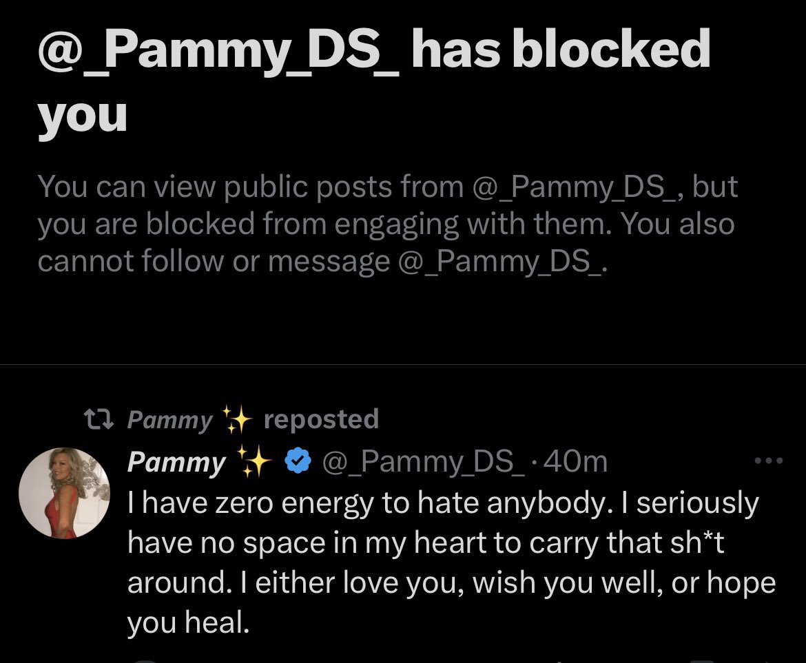 They say they carry no hate, no burden of venom—only love, goodwill, or hope for your healing. And yet, the hand that types such light drags the blade of the block. Understand this: most hearts do not speak in truth but in performance. Blocking is not peace—it is theater. It is