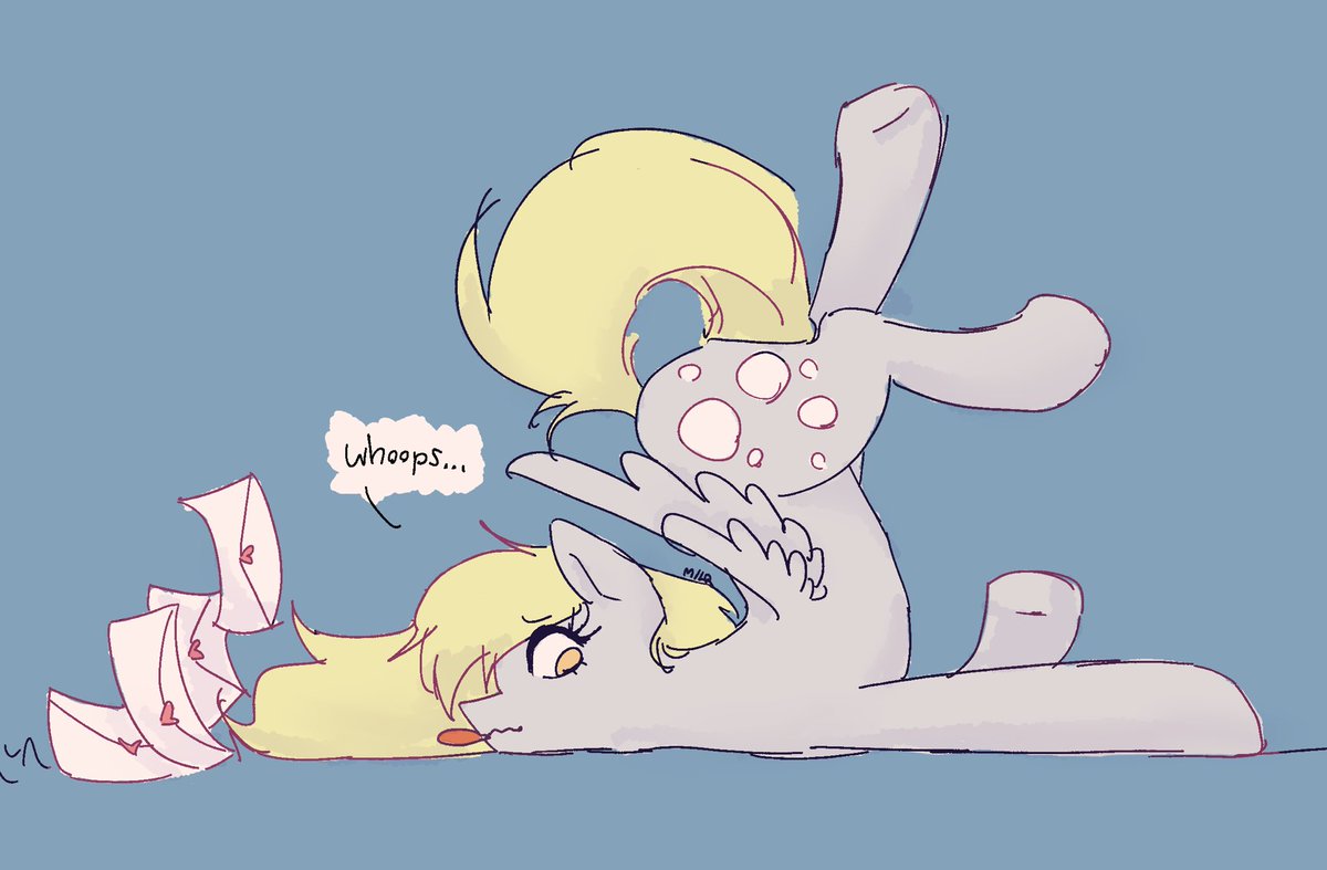 milqndstars's tweet image. #derpy