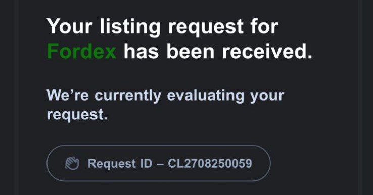 Fordex App tweet media