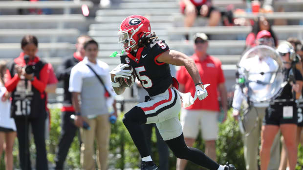 MSUChillGuy Countdown: 3 DAYS!!!!!!!! Judson High School product Anthony Evans III was a highlight reel this fall camp. Evans was ranked as a 4-star prospect out of Texas, and the number 47 player in the state. At Georgia, Evans played in 19 games for the Bulldogs, hauling in 13