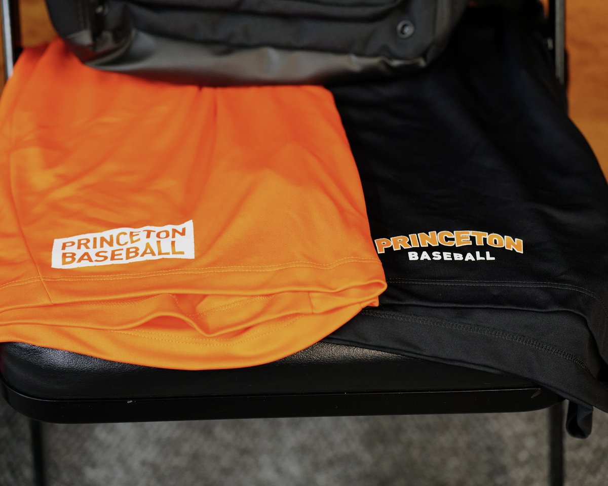 PUTigerBaseball's tweet image. new year, new gear 😎