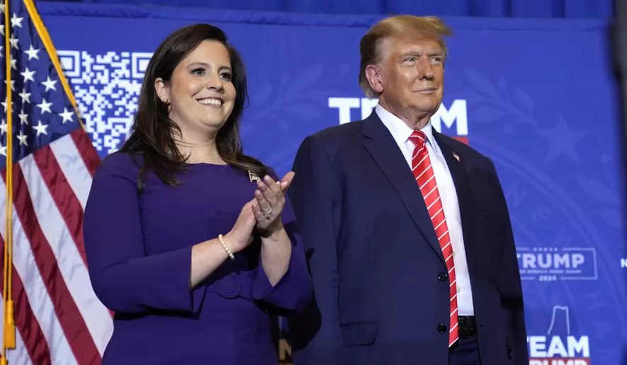 RedEagleUpdates's tweet photo. 🚨BREAKING: Elise Stefanik is preparing to RUN for Governor of New York — and the SWAMP IS PANICKING.

She’s smart, fearless, pro-Trump, anti-woke, and ready to CLEAN HOUSE in the most corrupt state in America.

I FULLY SUPPORT THIS MOVE.
Imagine her going head-to-head with Hochul or AOC… it’s GAME OVER.

Do YOU support Stefanik for Governor? 

YES or NO?

IF you support her, Give me a THUMBS-UP👍!