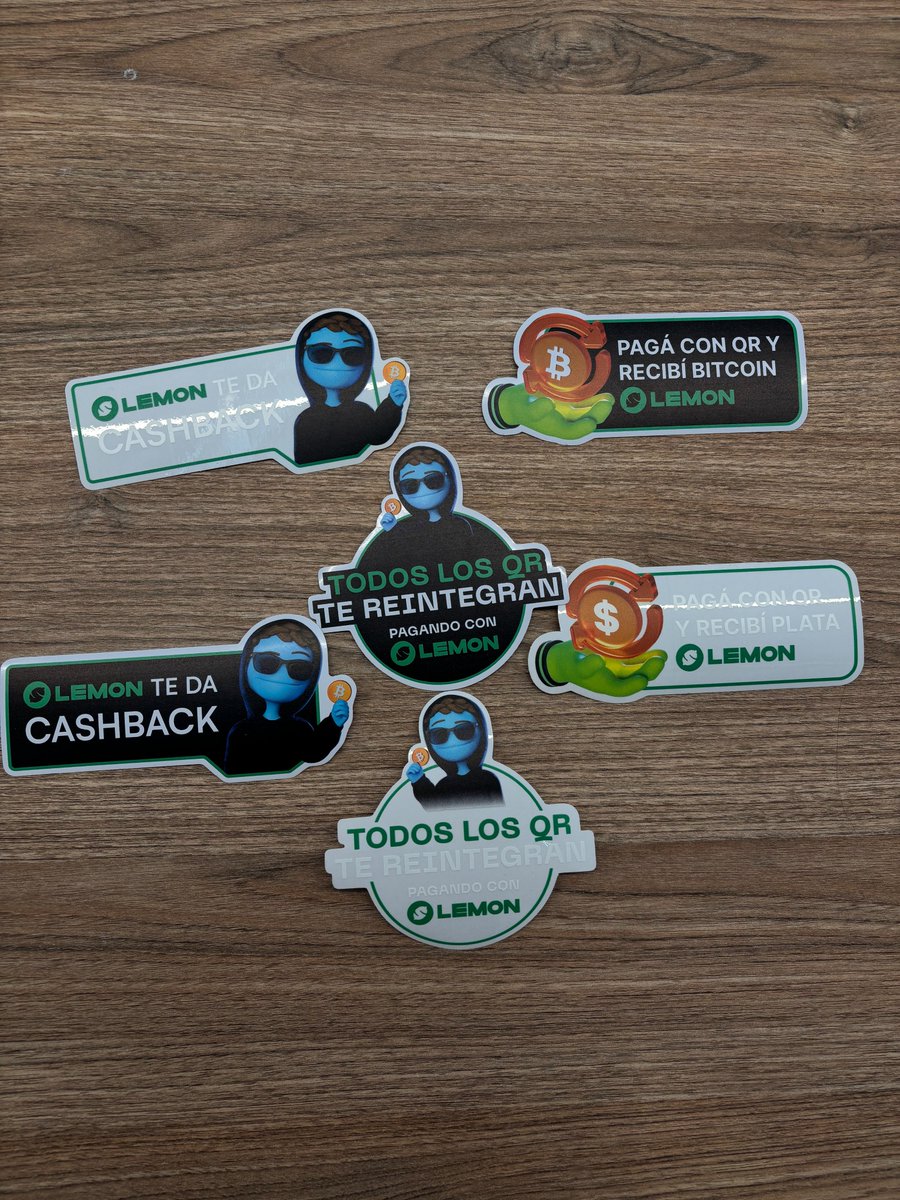 lemonapp_ar's tweet photo. ¿Tenés un comercio? ¿Querés que tus clientes sepan que pueden pagar con QR y encima recibir cashback?

Tenemos stickers para vos. Te los mandamos por correo para que los pegues en tu vidriera 😉

Respondé este tweet o mandanos DM con el nombre del local 👇 https://t.co/5Uo1qXhQok