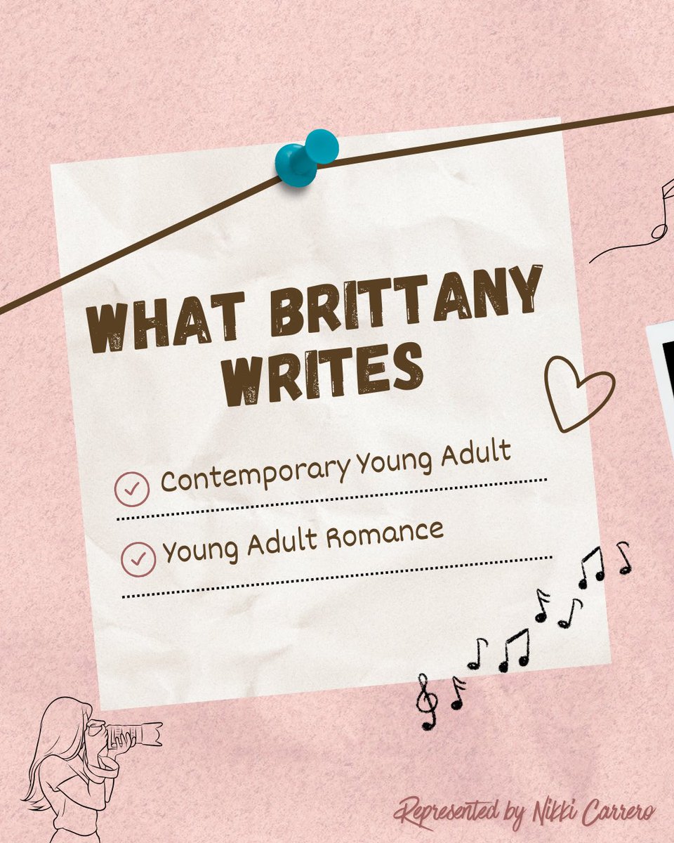 NikkiCarrero's tweet image. Excited to welcome @Brittany_Books to @TRFNews 🥳 her stories will make you swoon!

#newclient #literaryagent #youngadultbooks