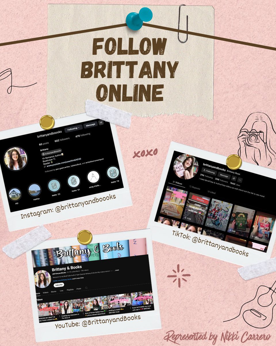NikkiCarrero's tweet image. Excited to welcome @Brittany_Books to @TRFNews 🥳 her stories will make you swoon!

#newclient #literaryagent #youngadultbooks