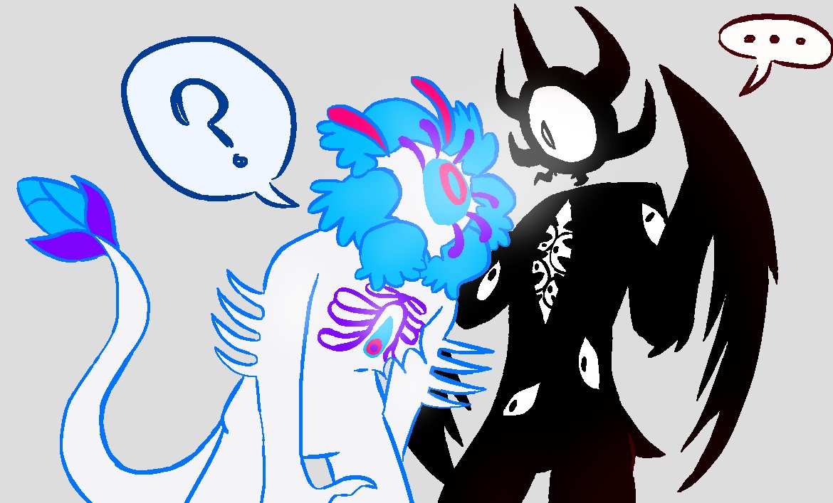 gazer and lungwort are so similar to me im quite fond of them (they’d probably kill each other but it’s ok 🥹…) 
#depthspelunking