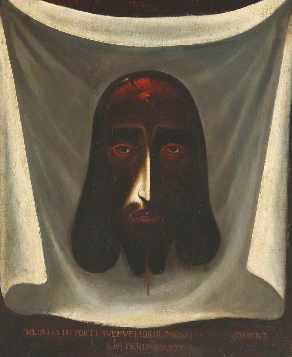 El velo de Santa Mónica, Campion Hall, University of Oxford, siglo XVII