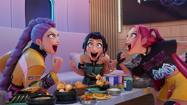 StudioMADEINPB's tweet photo. "As Guerreiras do K-Pop" se torna o longa-metragem de maior audiência da Netflix https://t.co/I0Vr3x8EzQ https://t.co/vXoj6RfeaA