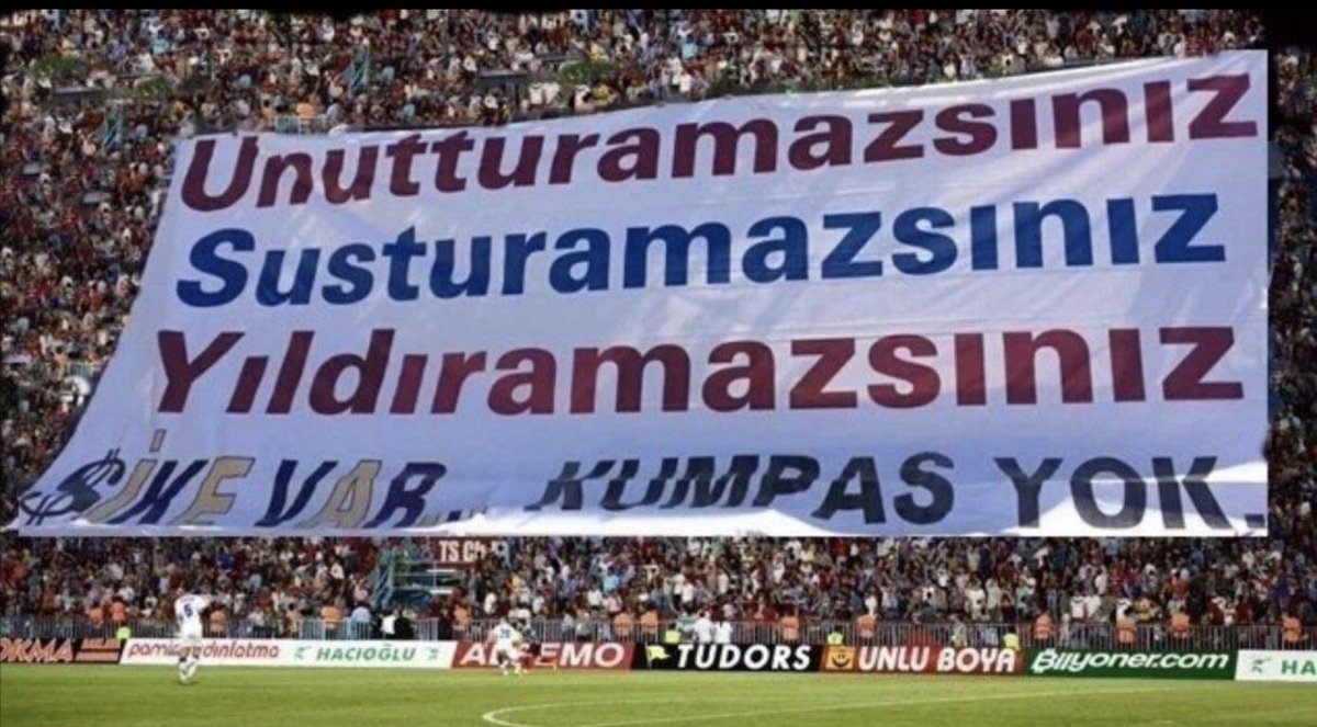 Kul hakkı yediniz!
Allah size “yürü kulum” demez…
Kimi getirirseniz getirin, fark etmez.

Eskiden sık sık Eyüp Sultan’a giderdiniz.
Bir daha gidin… Çalınanları geri vereceğiz deyip tövbe edin.
Belki Allah kabul eder.

Bugün Benfica’ya yenildiniz, yine Şampiyonlar Ligi hayali