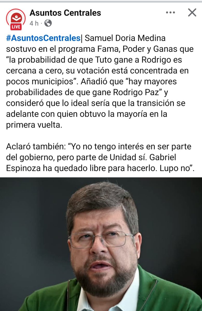 La JaimeDunneta (@jaimedunneta) on Twitter photo MAS bien que este es kencha.
Ya ganó Tuto. MAS bien que este es kencha.
Ya ganó Tuto.