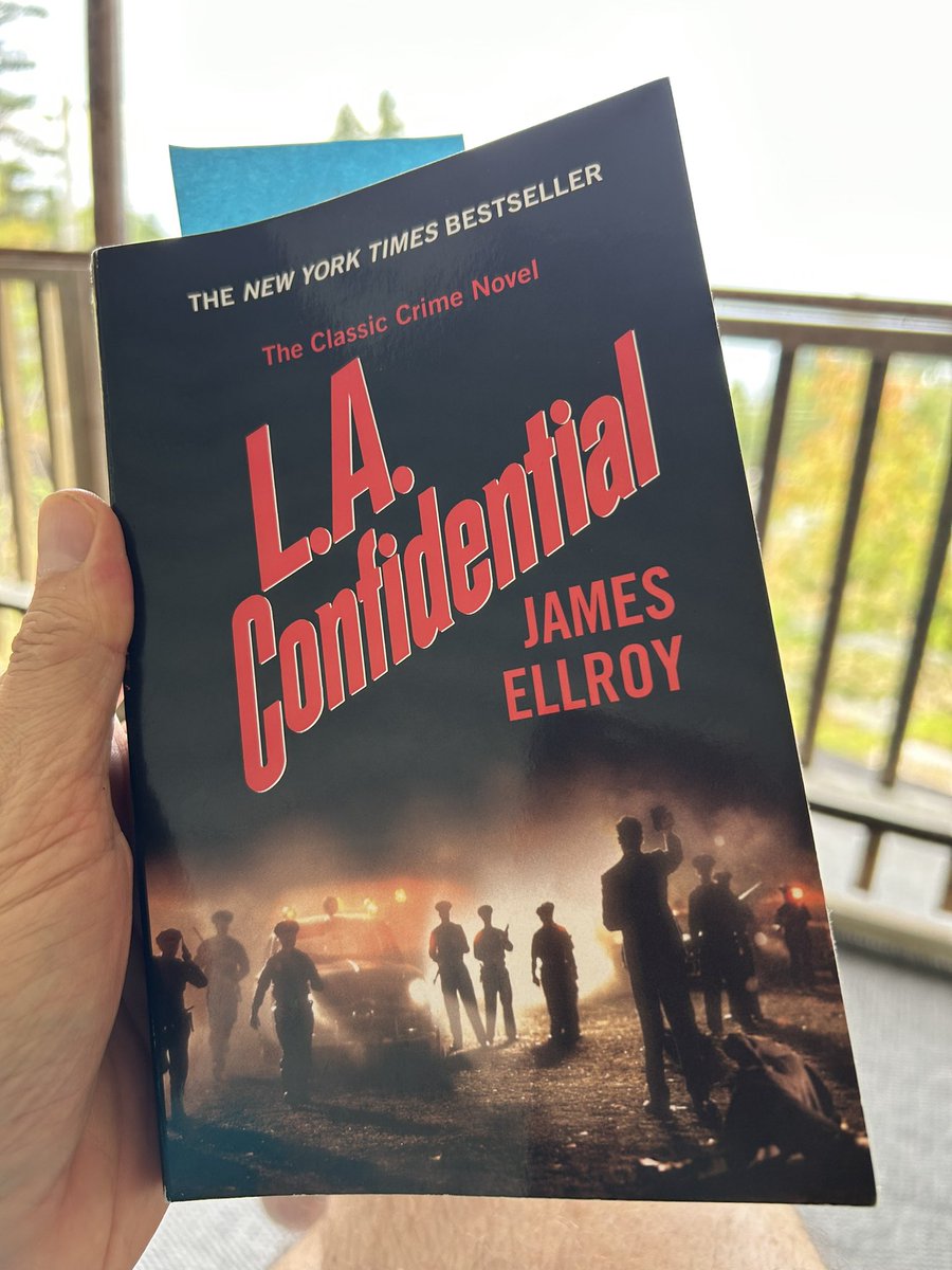 A great companion for a week’s holiday as we wrap up summer. #crimefiction #Jamesellroy #LAnoir