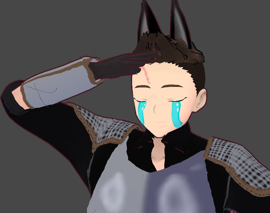 Today, we are saying goodbye to my moderator, my blade of judgement, because he's going back to school to finish is study. 
Im gonna need to do is unpaid job and ban the bot.😭
We will see him next summer.