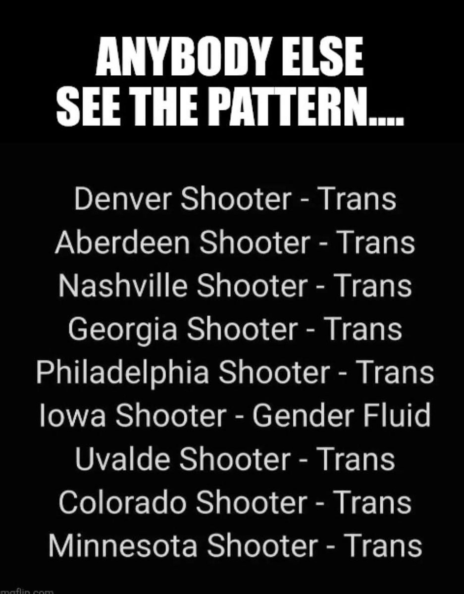 Yea. They're all trans. 

Transtifa was created by your democrats.