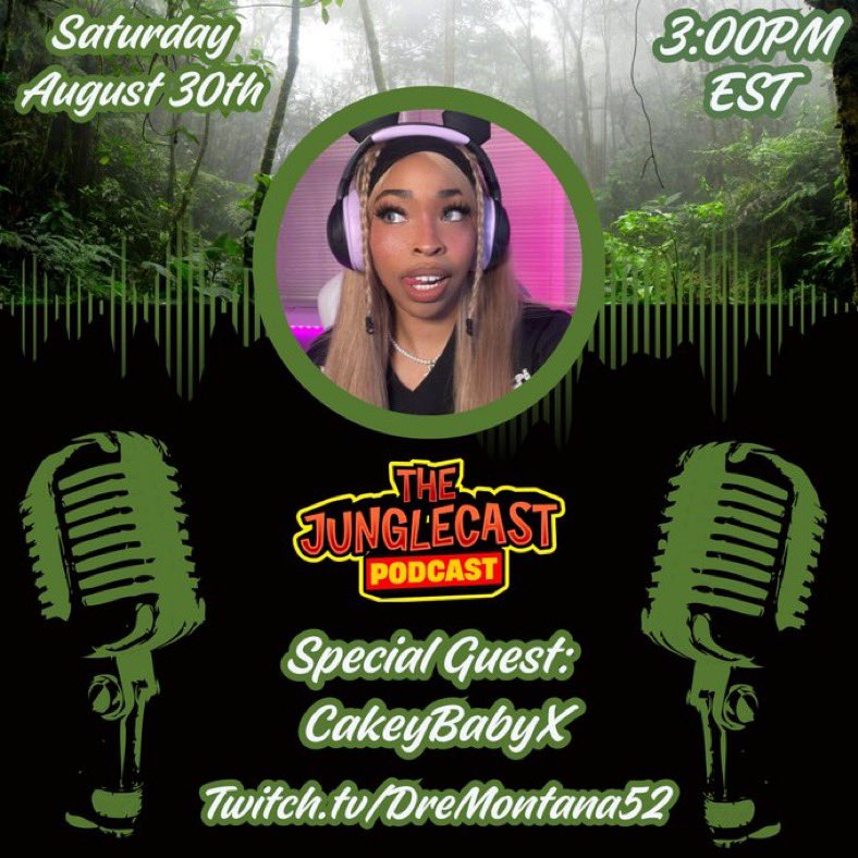 We’re back this Sunday!  Come join the crew as we interview <a href="/CakeyBabyx/">Cakey ➡️ Future Twitch Partner</a> and talk about all things streaming, gaming and life.  3 pm eastern time, be there!  <a href="/DreMontana52/">Dre 🇹🇹</a> <a href="/Mely_Tha_Pirate/">Big Mely✨</a> <a href="/DeepVoiceKam/">The Gaming Hashira 👾🎮</a> and <a href="/Lolex99g/">GML 💅🏾</a> can’t wait to see you!
