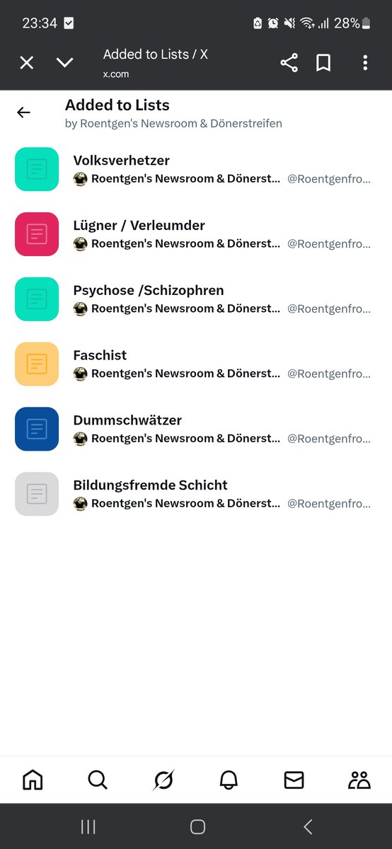 Du musst ziemlich unter realitätsverlust leiden, wenn du mich für das alles gleichzeitig hälst...

Ja, du bist gemeint <a href="/RoentgenfromYT/">Roentgen01's Newsroom & Fakten</a>

#GruenerWahn