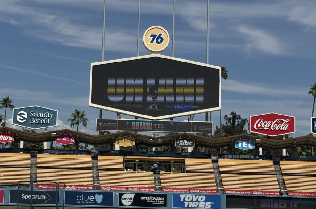 Tim Neverett (@timneverett) on Twitter photo Ohtani has homered on each of his last three bobblehead nights. No pressure. Oh, he is also pitching.
Pregame 4:30 PT/ first pitch 5:40 w/ Rick Monday & me on <a href="/AM570LASports/">AM 570 LA Sports</a> & the #Dodgers Audio Network. <a href="/Dodgers/">Los Angeles Dodgers</a> & <a href="/Reds/">Cincinnati Reds</a> wrap up the series.
Tune in. <a href="/iHeartRadio/">iHeartRadio</a> app Ohtani has homered on each of his last three bobblehead nights. No pressure. Oh, he is also pitching.
Pregame 4:30 PT/ first pitch 5:40 w/ Rick Monday & me on <a href="/AM570LASports/">AM 570 LA Sports</a> & the #Dodgers Audio Network. <a href="/Dodgers/">Los Angeles Dodgers</a> & <a href="/Reds/">Cincinnati Reds</a> wrap up the series.
Tune in. <a href="/iHeartRadio/">iHeartRadio</a> app