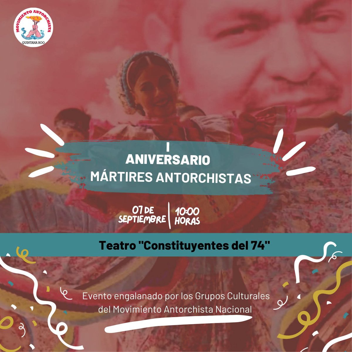 ¿De qué estamos hechos los antorchistas? De nuestros muertos; en nosotros no sólo sobrevive su materia, sino también su espíritu, también lo que fueron y lo que hicieron permanece en nosotros y evoluciona, nos construye y construirá a las nuevas generaciones”.
-A. C. M.-