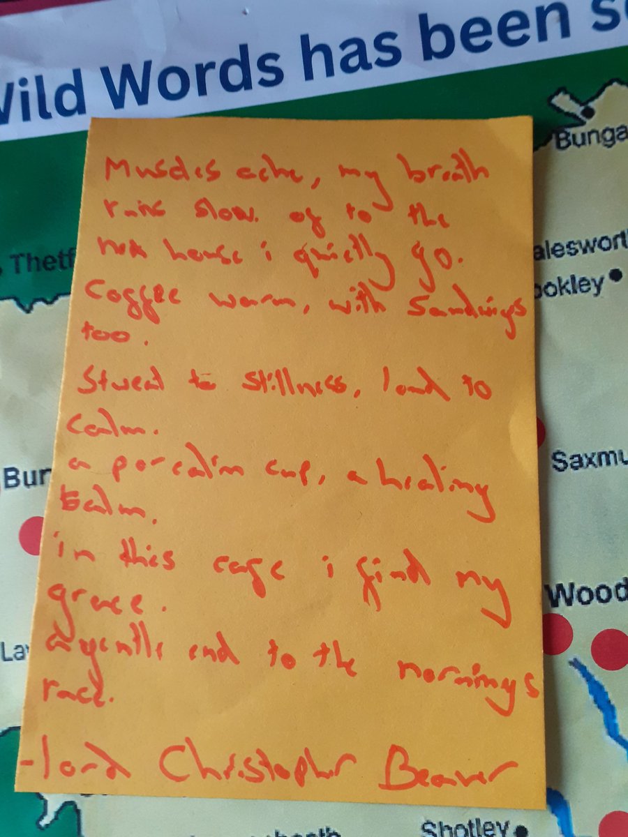 WildWordsSfkUK's tweet photo. These lads went wild in #Dennington #Suffolk
That hat doesn't belong to any of them, it was left for the Wild Words post box by someone who was passing by the Neathouse who serve really wild scones, cakes, coffee, egg on toast, sausage rolls ... we could go on π https://t.co/1xL8fFLG64