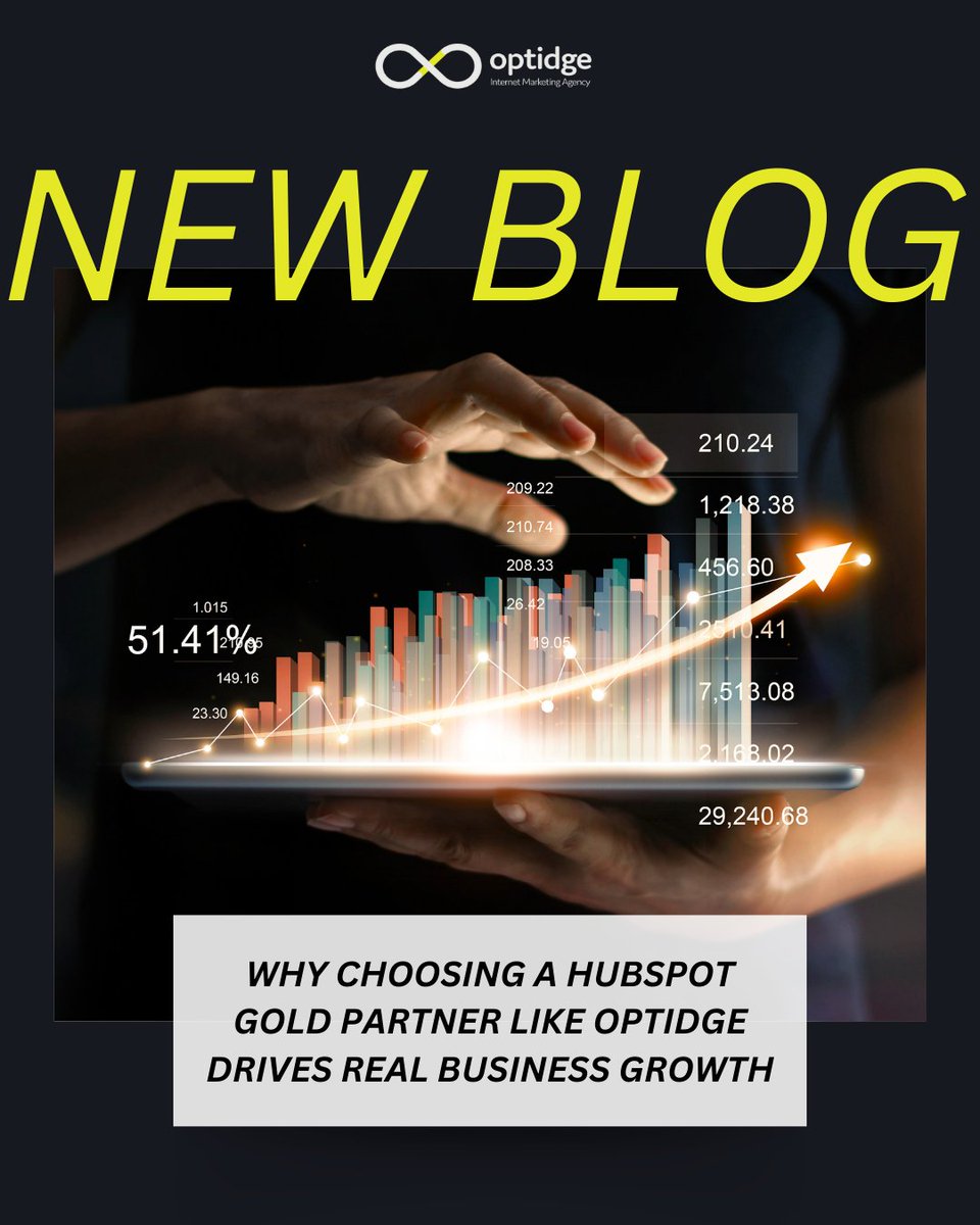 Optidge's tweet image. Working with a @HubSpot Gold Partner isn’t just about checking a box, it’s about unlocking real, measurable growth. Our latest blog breaks down what it means to partner with a certified agency like Optidge.

Read more: optidge.com/why-choosing-h…

#hubspot #hubspotgold #blog #optidge
