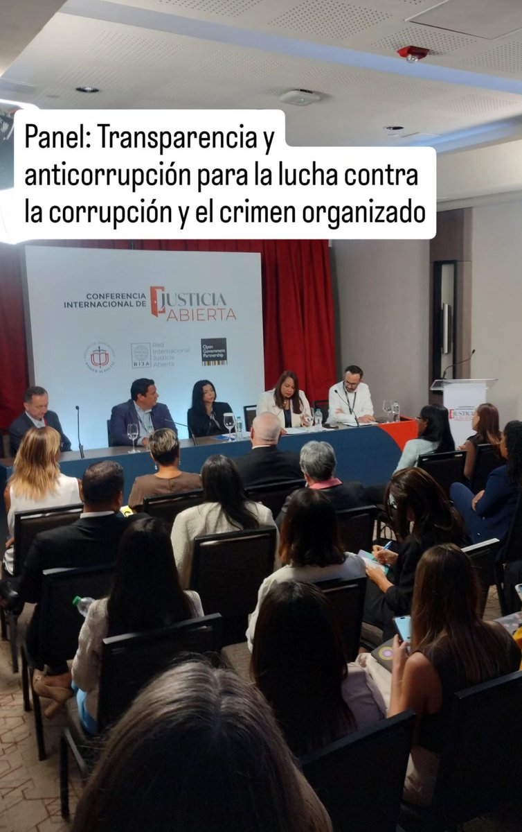 Tres paneles en simultáneo abordan los desafíos y oportunidades de la #JusticiaAbierta

Ya viene el plenario de cierre, no te lo pierdas!

🎥youtube.com/@PoderJudicial…