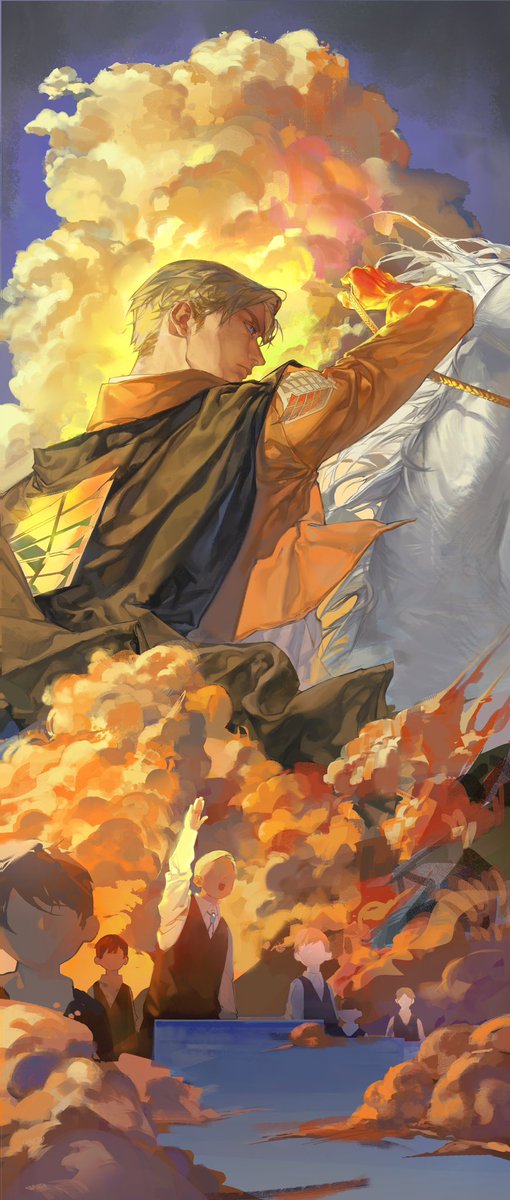 那一支死亡与梦想交织的舞
 #進撃の巨人 #ErwinSmith #Erwin #aot #AttackOnTitan