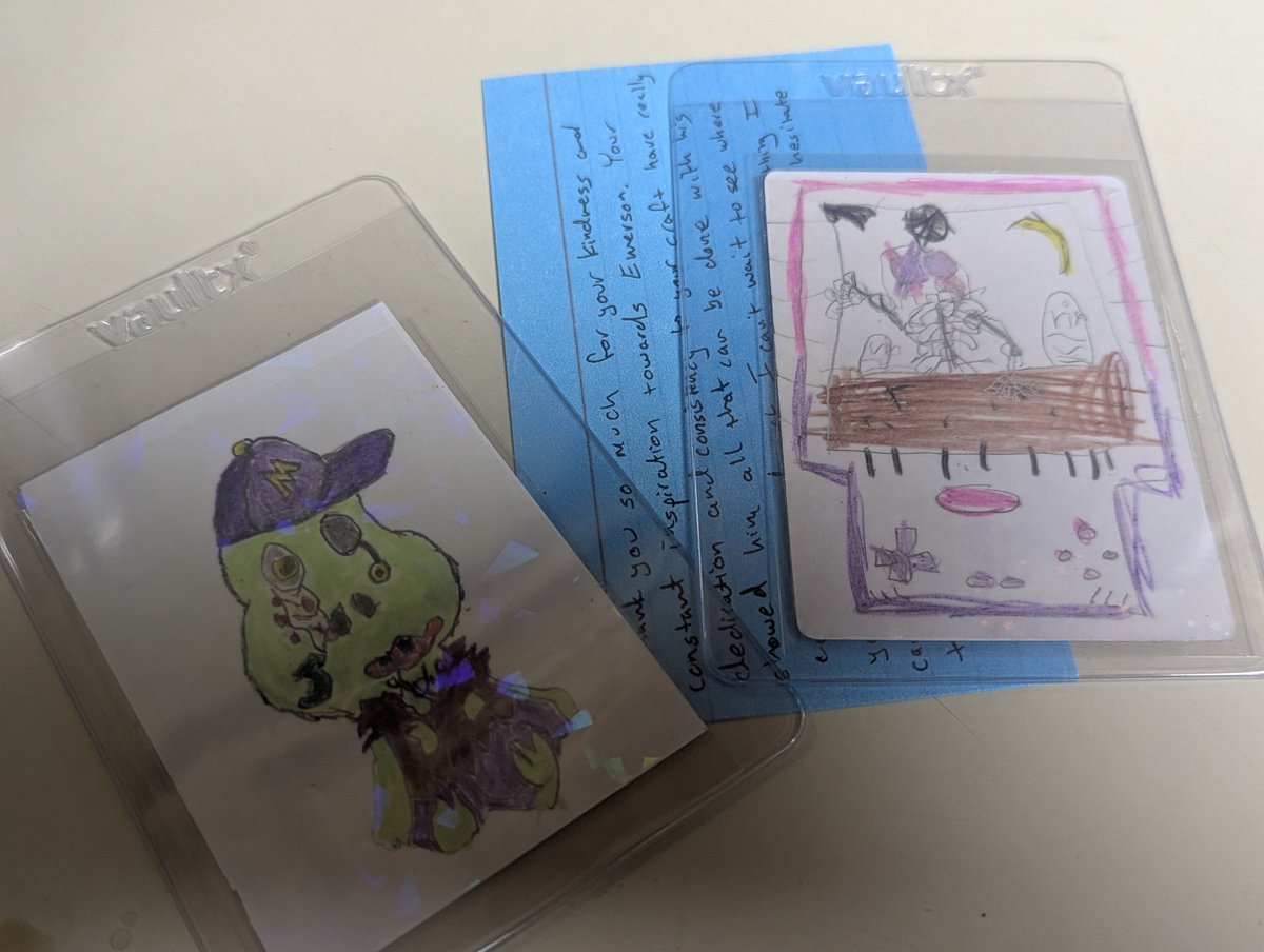 Creepy Steve - NFC (@nfcreeps) on Twitter photo Thank you <a href="/FScottFeil_DPT/">Dr Feilgood (The Professor of Profit)</a> and thank you Emerson. I will cherish this. I am lucky enough to be successful with art but, It's moments like this that make me feel the power of what I do. If I can inspire kids to want to draw, I feel complete in what I'm doing. Thank you <a href="/FScottFeil_DPT/">Dr Feilgood (The Professor of Profit)</a> and thank you Emerson. I will cherish this. I am lucky enough to be successful with art but, It's moments like this that make me feel the power of what I do. If I can inspire kids to want to draw, I feel complete in what I'm doing.