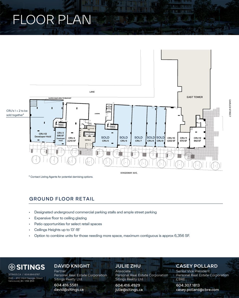 SitingsRealty's tweet photo. 𝐒𝐈𝐓𝐄 𝐓𝐎𝐔𝐑𝐒 𝐍𝐎𝐖 𝐀𝐕𝐀𝐈𝐋𝐀𝐁𝐋𝐄 | 𝐐𝟏 𝟐𝟎𝟐𝟔 𝐂𝐎𝐌𝐏𝐋𝐄𝐓𝐈𝐎𝐍

Prime corner location at #Kingsway and Earles, across from a future city plaza. #Frame’s #retail #ownership #opportunities range from 570 SF to 3,364 SF with the option to combine units. https://t.co/qv1UjOB4Gz