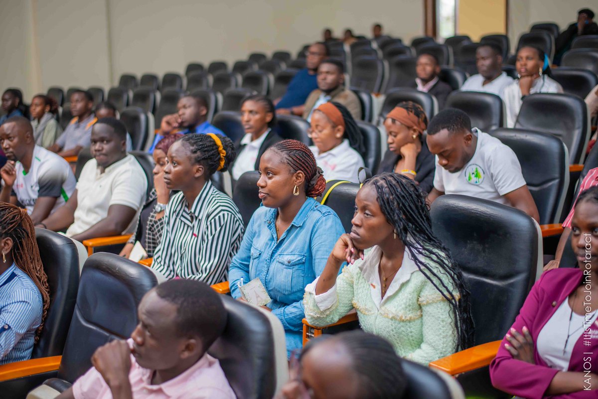 AbesageN's tweet image. On Saturday, I joined the Rotaract Club of Kampala North for the grand finale of their #ItsTimeToJoinRotaract campaign.
The energy and creativity the club poured into this campaign was inspiring.

I took a moment to congratulate the KANOs for pioneering a fresh way of involving