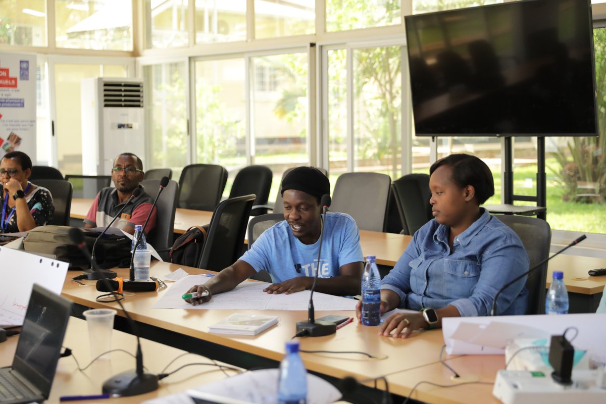 <a href="/Munashalita/">Muna Shalita</a>, Coordinatrice du l’Unité de gestion de la subvention, a souligné que la format° a permis d’acquérir de nouvelles connaissances pour mieux sensibiliser &amp; engager les communautés pour la lutte contre le #Paludisme, la #Tuberculose, le #VIH &amp; autres pandémies