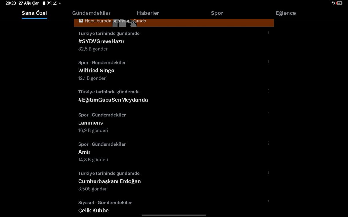 SYDV işçisi greve hazır siz haklarını vermeye hazır mısınız 

<a href="/_cevdetyilmaz/">Cevdet Yılmaz</a>
<a href="/tcailesosyal/">T.C. Aile ve Sosyal Hizmetler Bakanlığı</a>
<a href="/MahinurOzdemir/">Mahinur Özdemir Göktaş</a>
<a href="/csgbakanligi/">T.C. Çalışma ve Sosyal Güvenlik Bakanlığı</a>
<a href="/isikhanvedat/">Prof. Dr. Vedat Işıkhan</a>
<a href="/SayimMadak/">Dr. Sevim Sayım Madak 🇹🇷</a>
<a href="/ztarikdaroglu/">Zafer TARIKDAROĞLU</a>
<a href="/LemanYenigunAk/">Leman Yenigun</a>
<a href="/ashb_sygm/">Sosyal Yardımlar Genel Müdürlüğü</a> 

#SYDVGreveGidiyor 
<a href="/KOOPISSENDIKASI/">Koop-İş Sendikası</a>