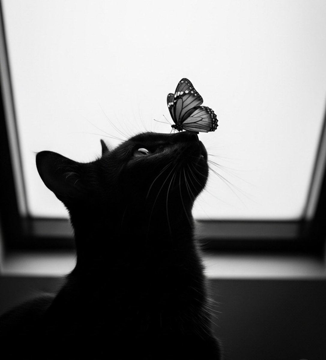 Black cats are not bad luck (@visualscat) on Twitter photo 