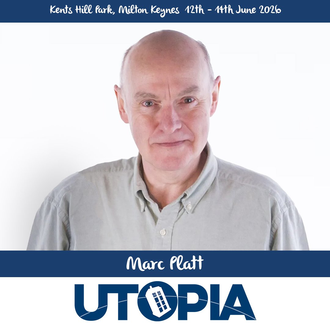 MARC PLATT will be joining us for #Utopia2026!

As we celebrate Ghost Light, we are thrilled to have its writer join us for our reunion.

Marc written numerous Big Finish stories, and scripted the spin-off film Downtime.

Tickets are available now!
fantomevents.co.uk