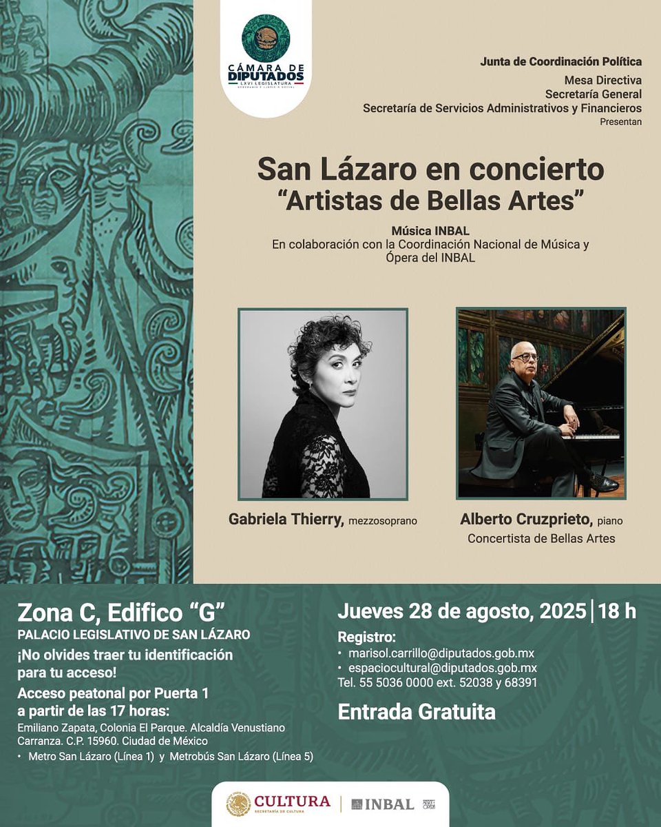 Entrada gratuita al registrarse, y habrá transmisión en vivo