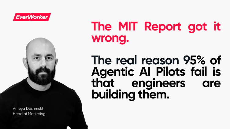 EverWorkerAI's tweet photo. Why the MIT Report Missed The Point Entirely
https://t.co/zrZ9aNM29x https://t.co/tqcuiVJN7l