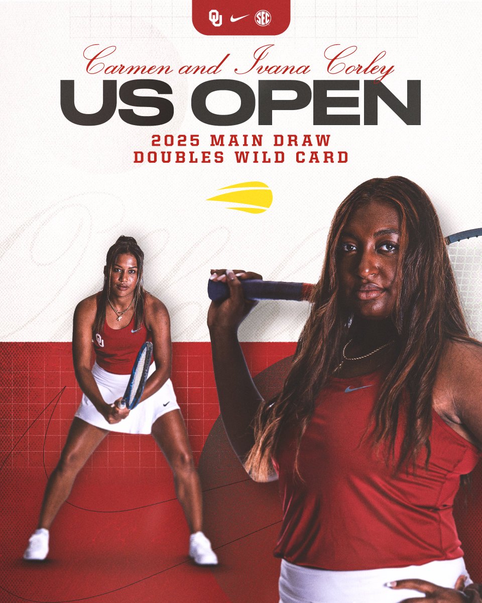 Back on the big stage 🤩

Congrats to <a href="/carmcorley/">Carmen Corley</a>  and <a href="/ivanacorley/">Ivana Corley</a> on receiving wild cards into the US Open Doubles Draw!

#prOU x <a href="/usopen/">US Open Tennis</a>