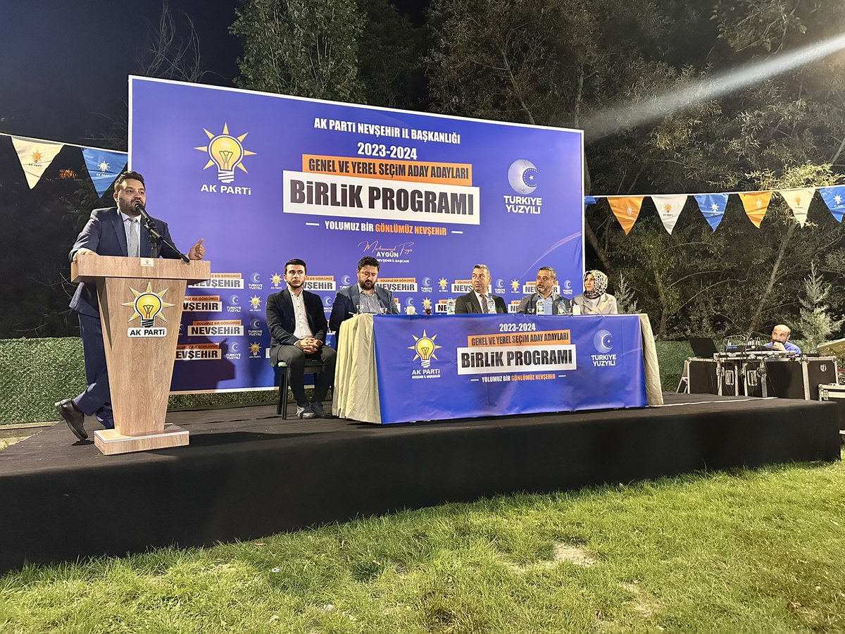 Murat ÇOPUR (@mcopurr) on Twitter photo Ak Parti Vefa'dır ..
2023-2024 genel ve yerel seçim a.adayları #BirlikProgramı ile
#YolumuzBirGönlümüzNevşehir düsturu ile bir aradayız. Emekleri için İl Başkanımıza şükranlarımızı sunuyoruz💐
<a href="/RTErdogan/">Recep Tayyip Erdoğan</a>
<a href="/Akparti/">AK Parti</a>
<a href="/abuyukgumus/">Ahmet Büyükgümüş</a>
<a href="/av_mfa/">Muhammed Feyzi Aygün</a>
<a href="/MvSuleymanOzgun/">Süleyman Özgün🇹🇷</a>
<a href="/EmreCaliskan_50/">Emre ÇALIŞKAN</a> Ak Parti Vefa'dır ..
2023-2024 genel ve yerel seçim a.adayları #BirlikProgramı ile
#YolumuzBirGönlümüzNevşehir düsturu ile bir aradayız. Emekleri için İl Başkanımıza şükranlarımızı sunuyoruz💐
<a href="/RTErdogan/">Recep Tayyip Erdoğan</a>
<a href="/Akparti/">AK Parti</a>
<a href="/abuyukgumus/">Ahmet Büyükgümüş</a>
<a href="/av_mfa/">Muhammed Feyzi Aygün</a>
<a href="/MvSuleymanOzgun/">Süleyman Özgün🇹🇷</a>
<a href="/EmreCaliskan_50/">Emre ÇALIŞKAN</a>