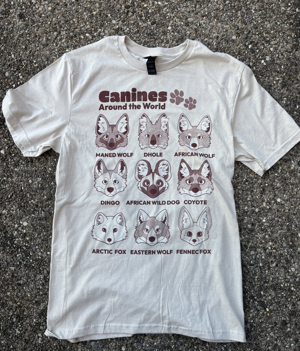 Felines and Canines shirts!
Will be at my Megaplex table :)