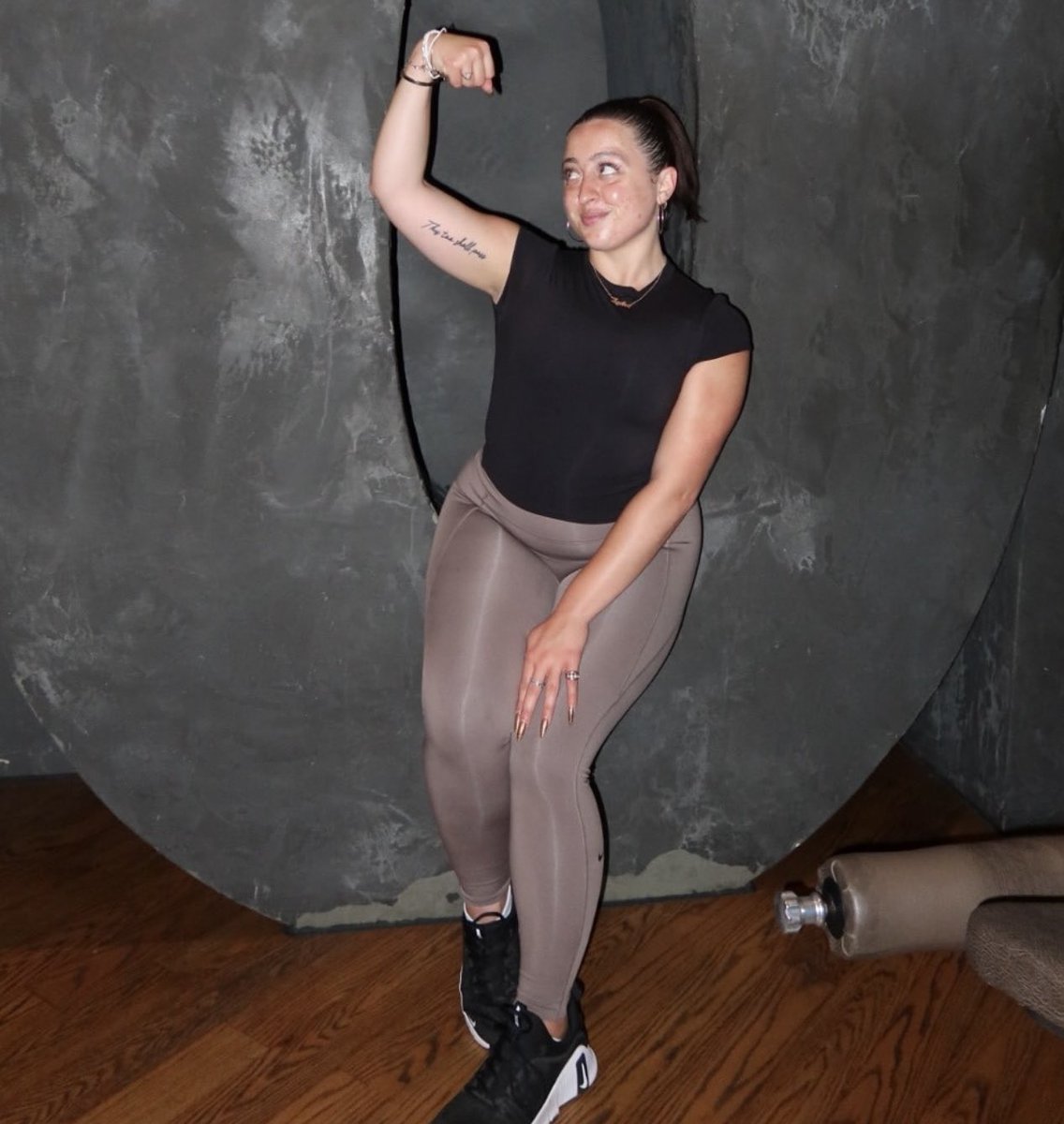 while finishing up my master’s degree at @uscedu, i also decided to begin and complete my @issaonline CPT certification so that i could learn more about the human body and how fitness can empower us all 🤗 you know what they say, “that move you’re scared to make might just be the