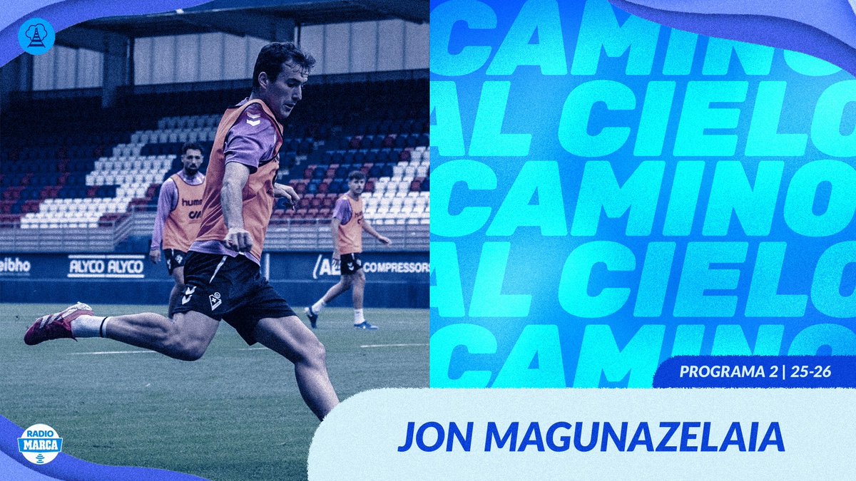 📻 PROGRAMA 2 | Entrevistamos a <a href="/jonmagu12/">Jon Magunazelaia</a> de la <a href="/SDEibar/">SD Eibar</a>

🎙️ Tertulia con <a href="/MarioJimenezB_/">Mario Jiménez</a> y <a href="/vallejobotaro/">Pablo Vallejo</a> sobre toda la actualidad de #LaLigaHypermotion

☕ Lo mejor y lo peor de la semana con <a href="/lorensinmas/">Loren Castro</a>

Todo, con <a href="/AlexNacher_/">Alex Nácher</a> a los mandos a las 1:30h en <a href="/RadioMARCA/">Radio MARCA</a>