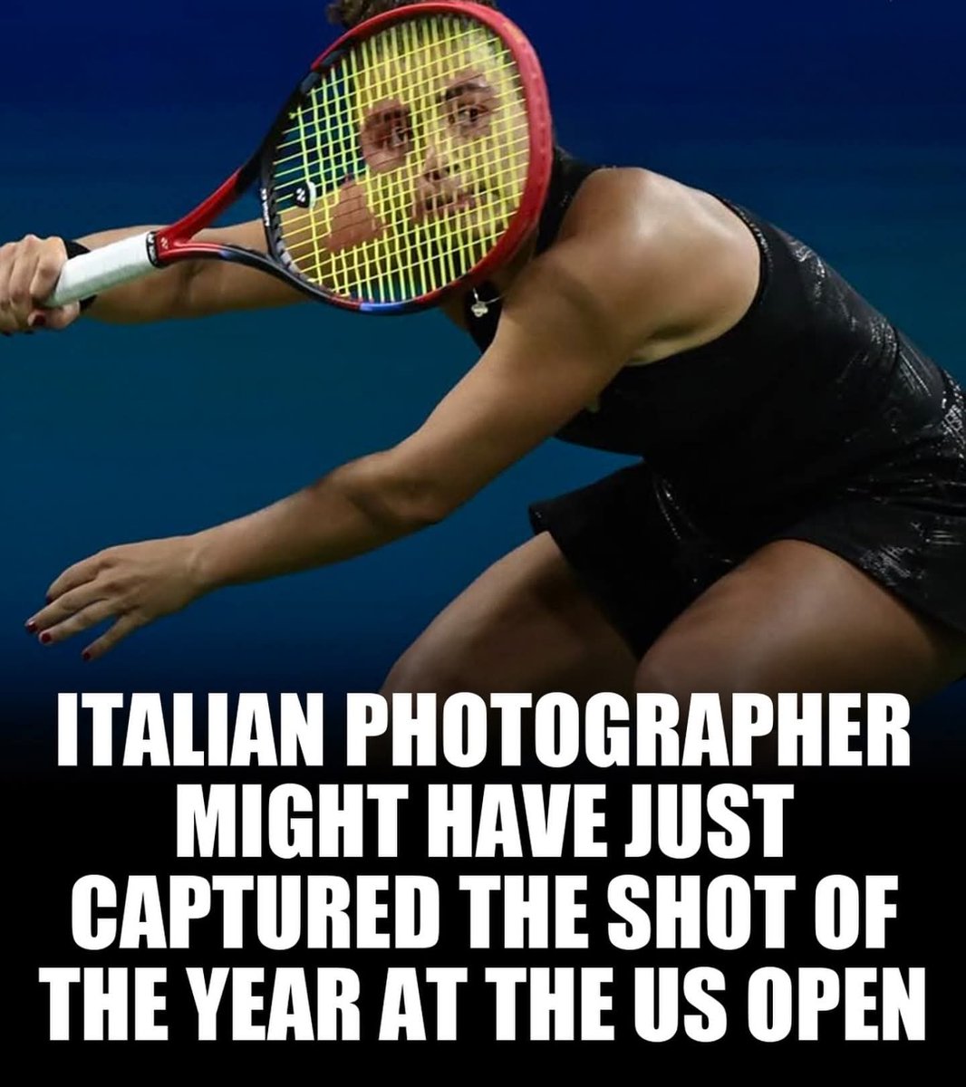 What a photo!!!! I had to look 2,3 and 4 times before I came to the conclusion it looks real 👀

#Usopen #Photo #Yonex #FindAWay