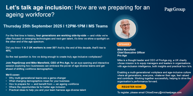 isabulos's tweet photo. Let’s talk age inclusion: How are we preparing for an ageing workforce? https://t.co/jofje2sCoa https://t.co/MpggOKN2xN