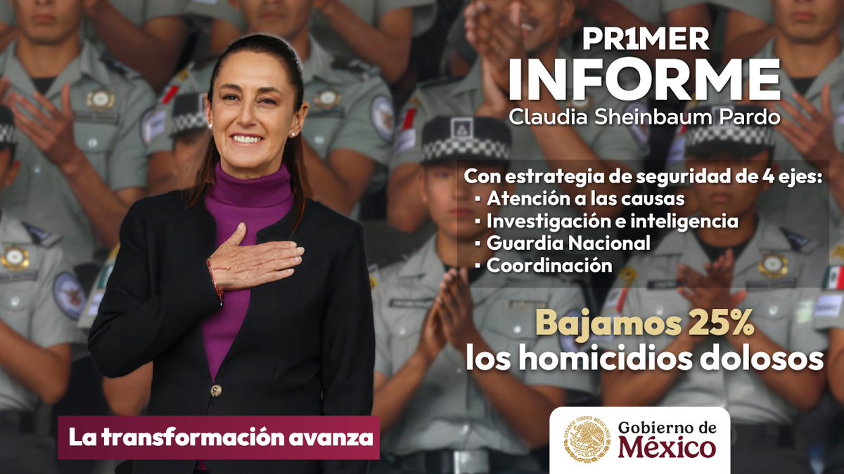 #LaTransformaciónAvanza #PrimerInforme