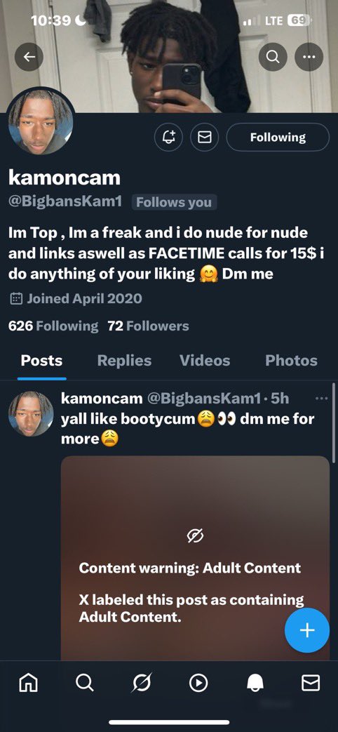 This ain’t me. 😑