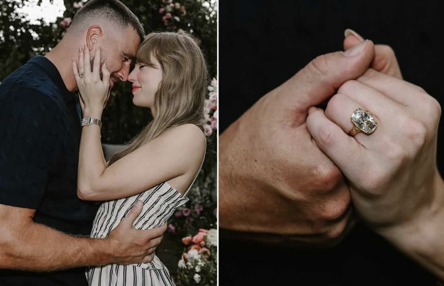 casuallyKelsey's tweet photo. @ascentialoils @enerianna YES! Taylor's ring alone is going to be THE ring inspo for the next decade (regardless of some saying they don't like it) We're gonna see bezel set engagement rings everywhere! First she took over the music industry, now the wedding industry ✨ https://t.co/clY1V06wFr