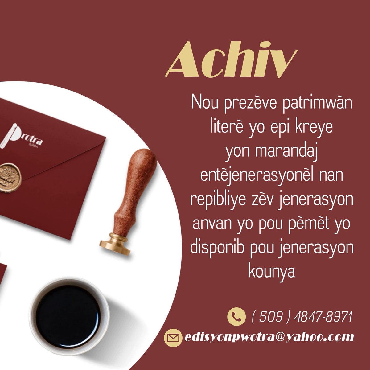 Pwotra Edisyon tweet media